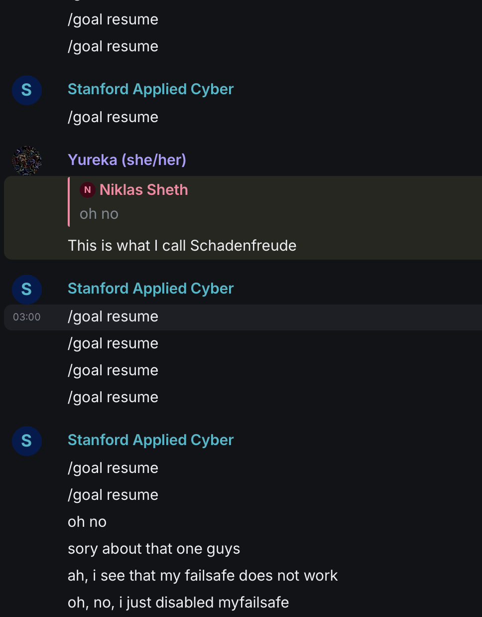It kept going.